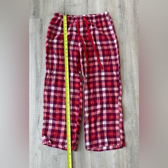 SONOMA Life + Style Red Plaid Pajama Pants Size Small - Picture 3 of 5